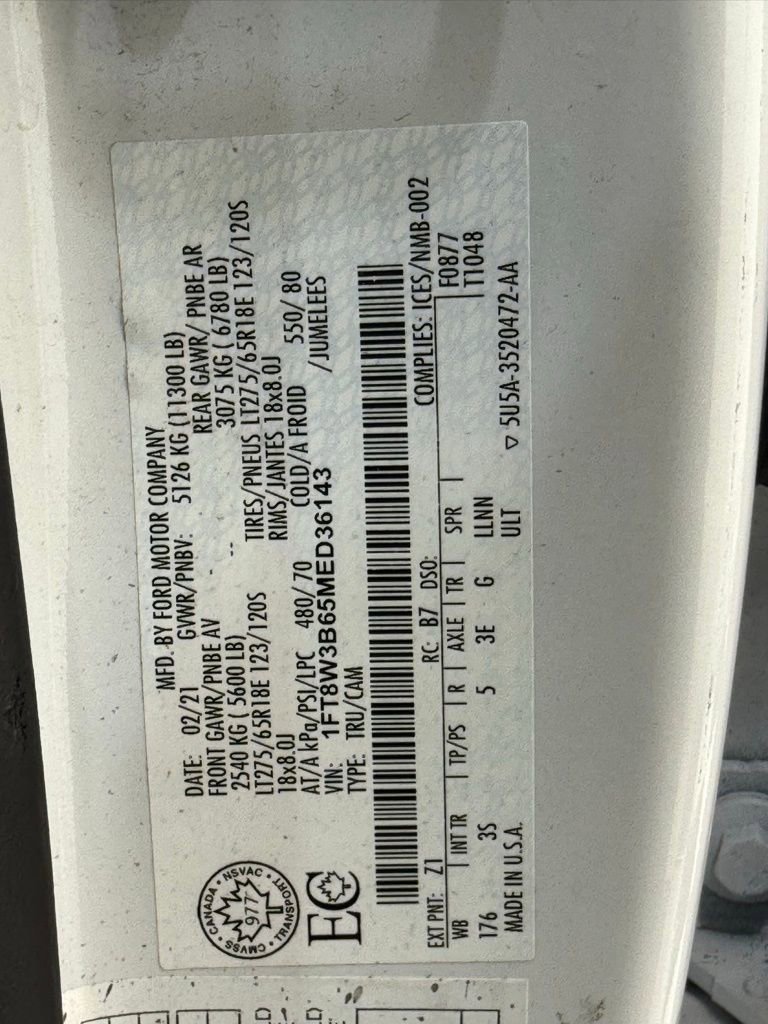 Used 2021 Ford F350 XLT w/ XLT Value Package image 39