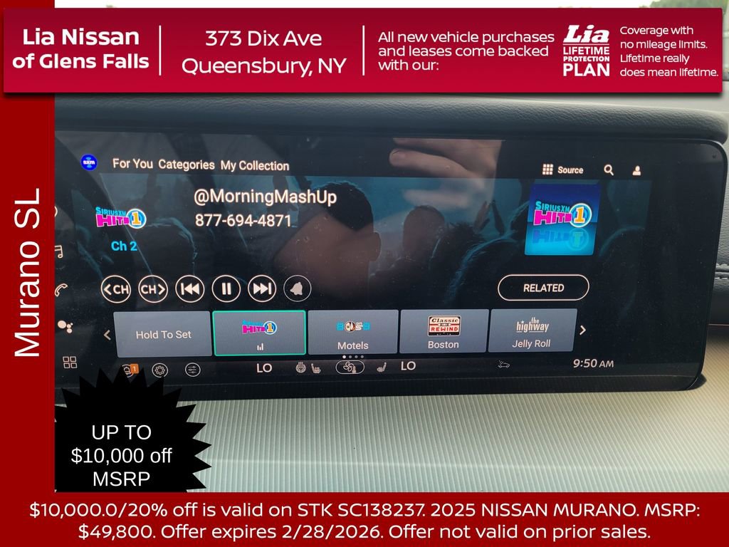 New 2025 Nissan Murano SL w/ Cargo Package image 22