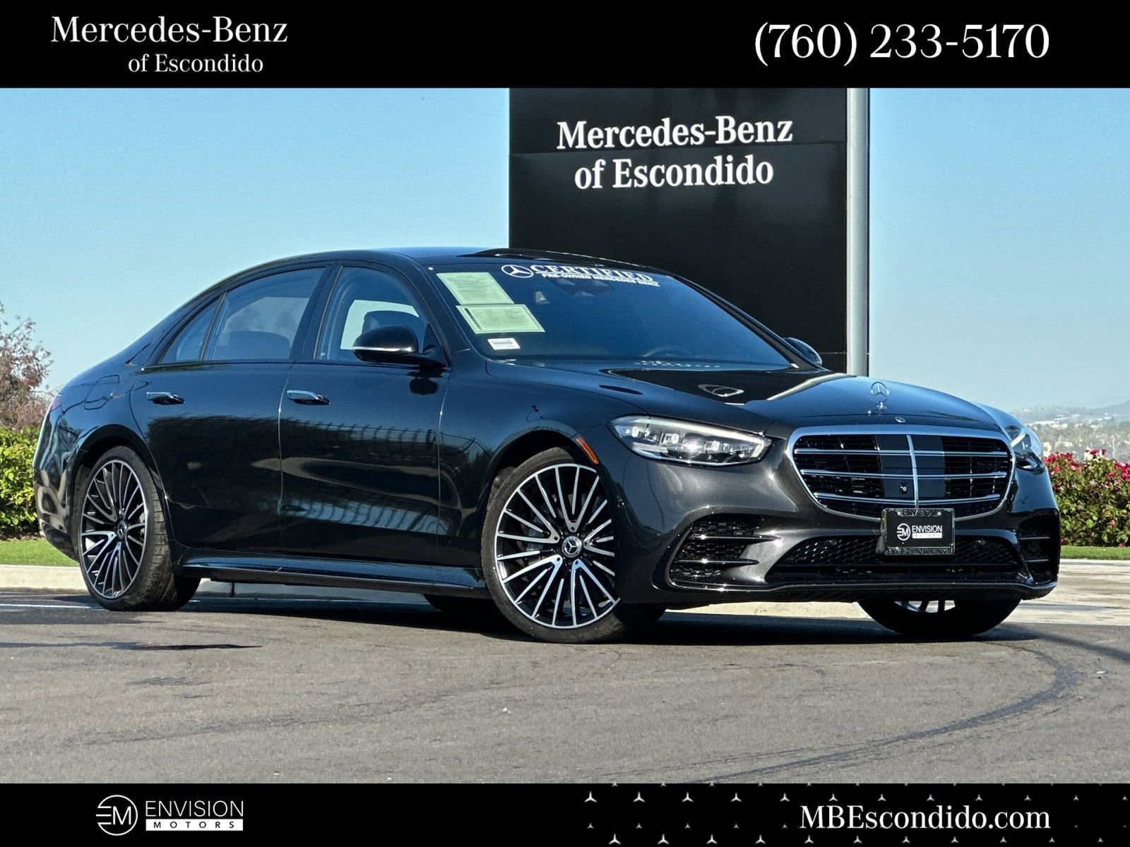 Certified 2023 Mercedes-Benz S 580 4MATIC Sedan image 1