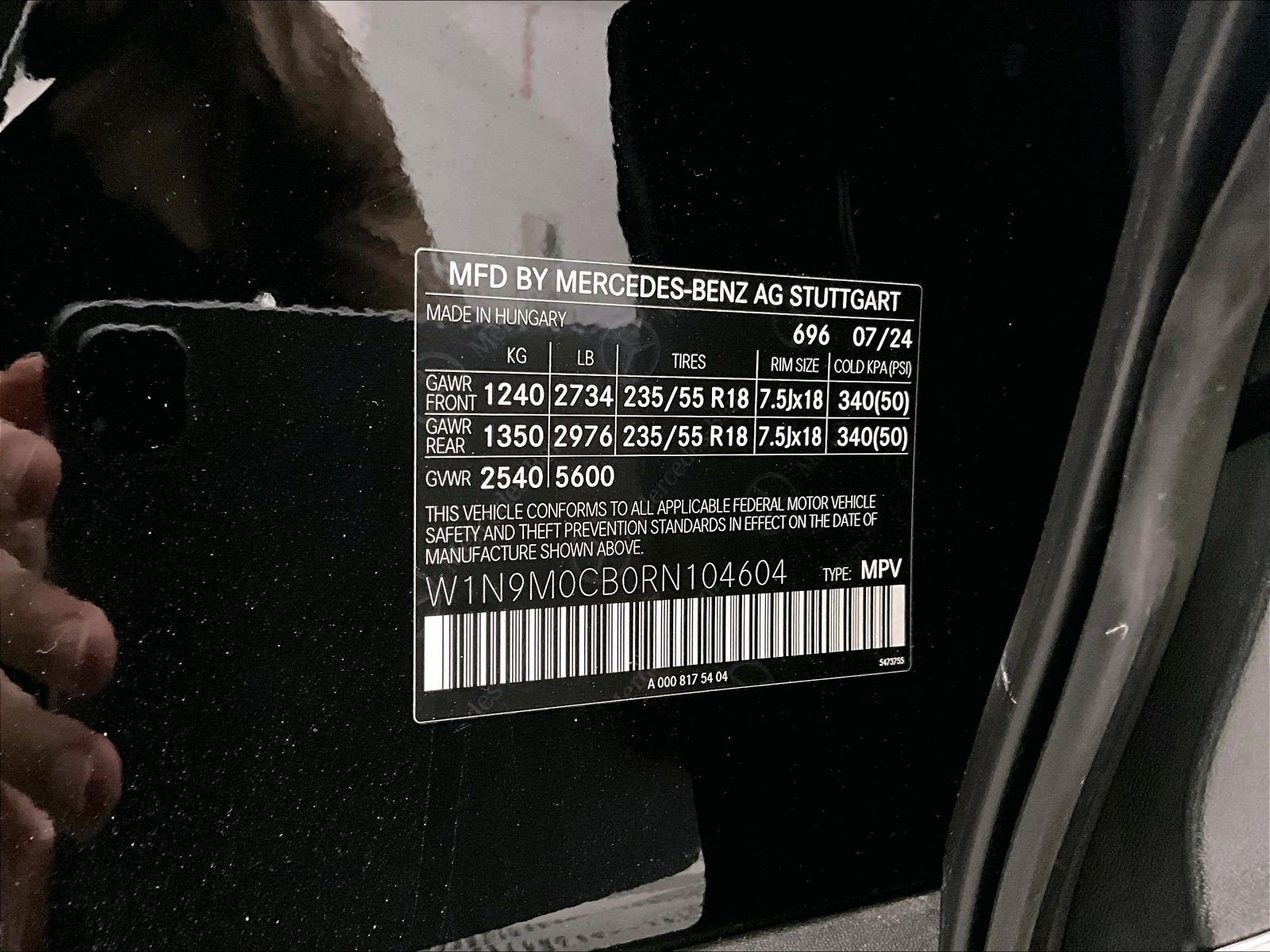 Certified 2024 Mercedes-Benz EQB 250+ image 33
