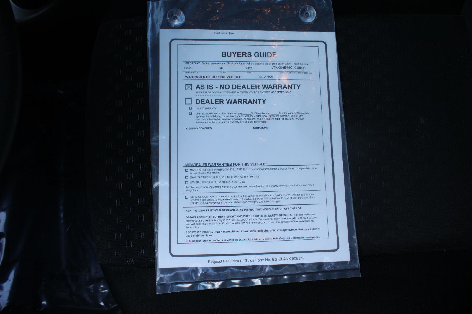 Used 2012 Scion xD image 46
