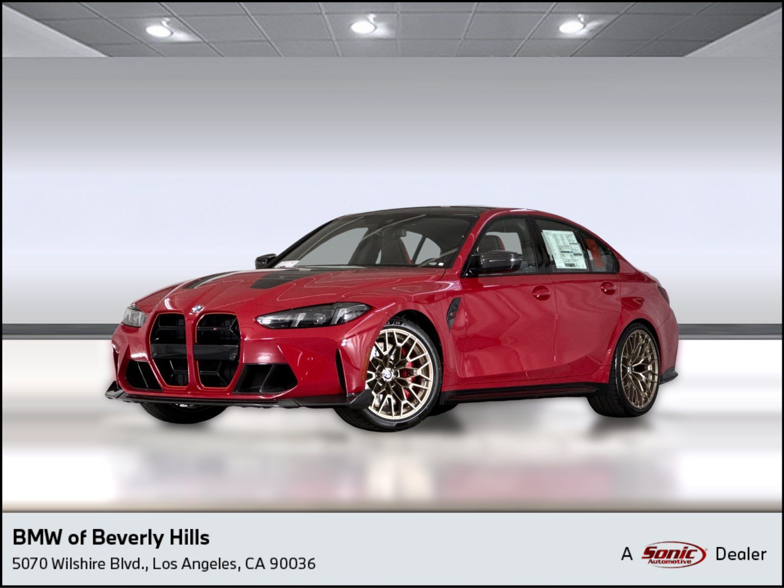 New 2027 BMW M3 w/ M Carbon Exterior Package RWD image 1