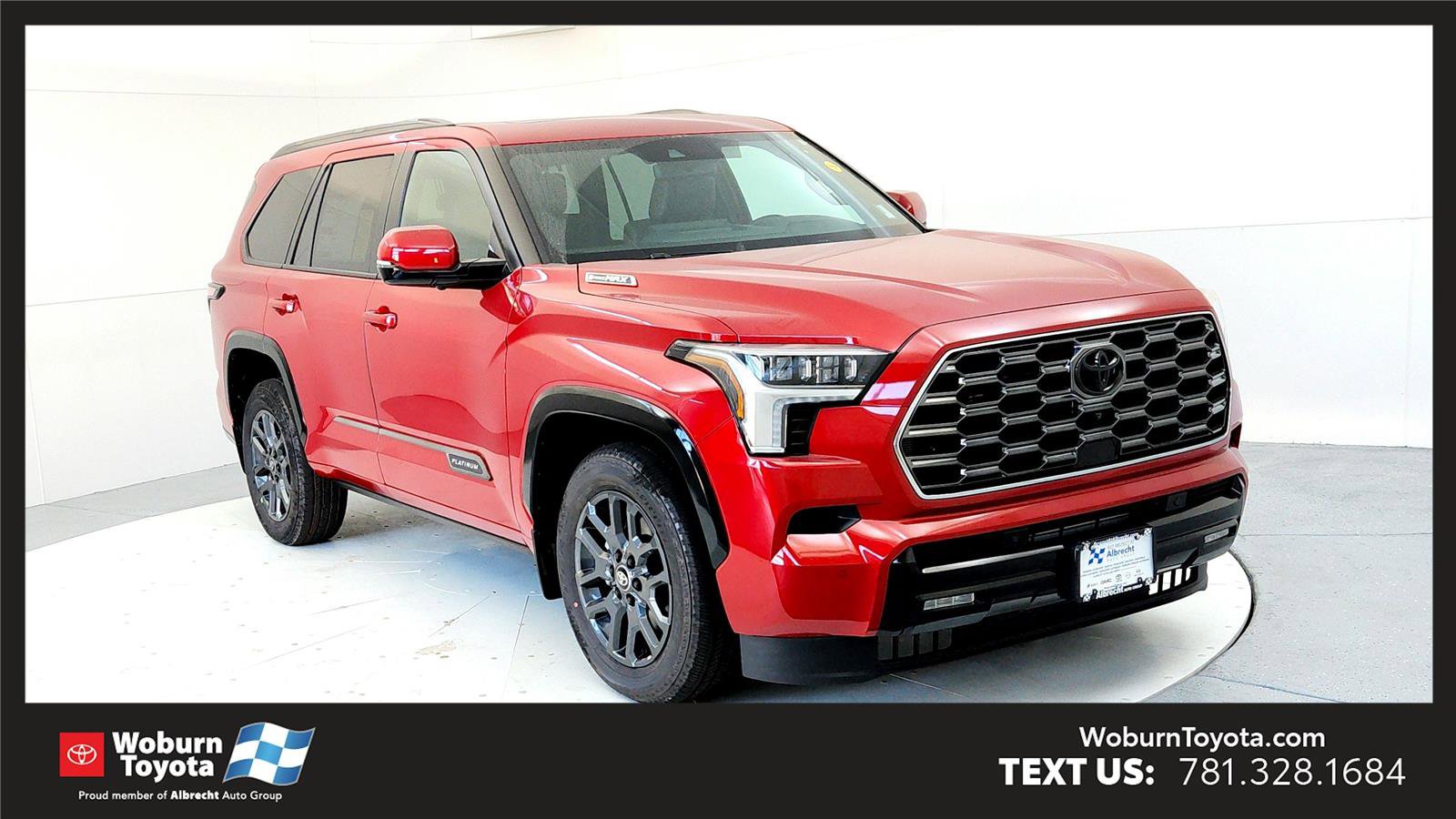 New 2026 Toyota Sequoia Platinum