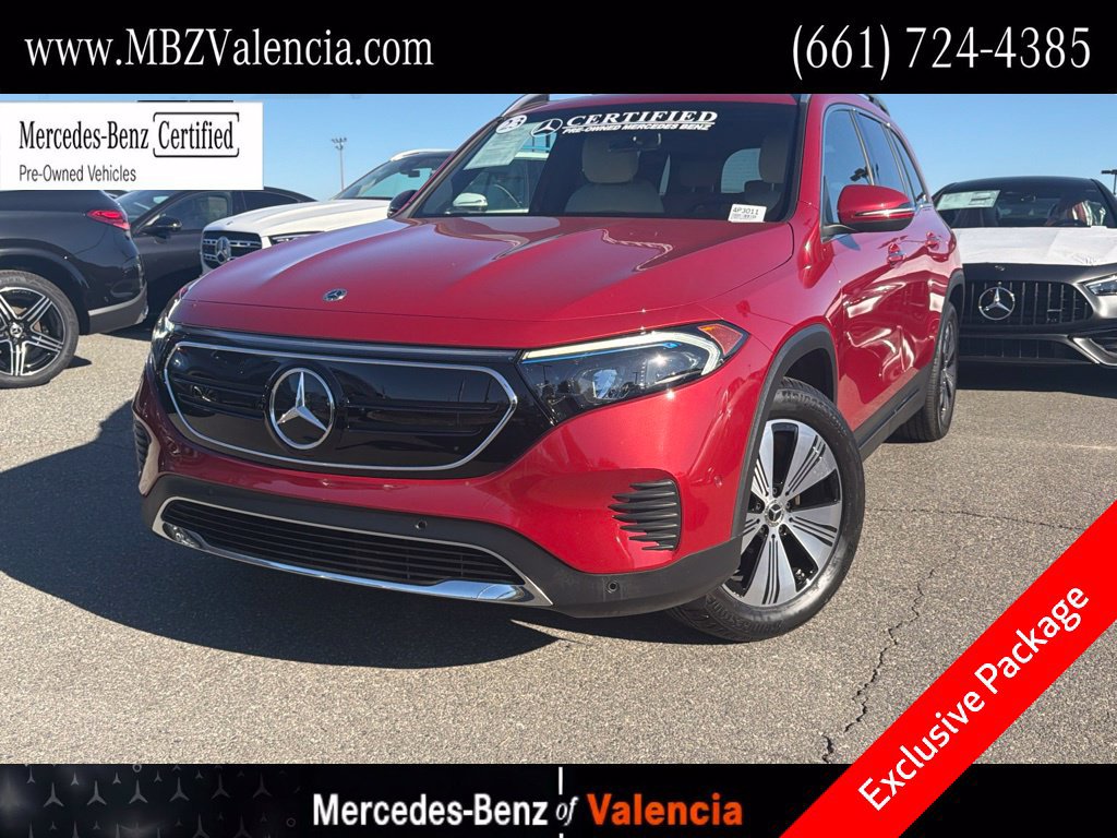 Certified 2023 Mercedes-Benz EQB 250+ w/ Exclusive Package image 2