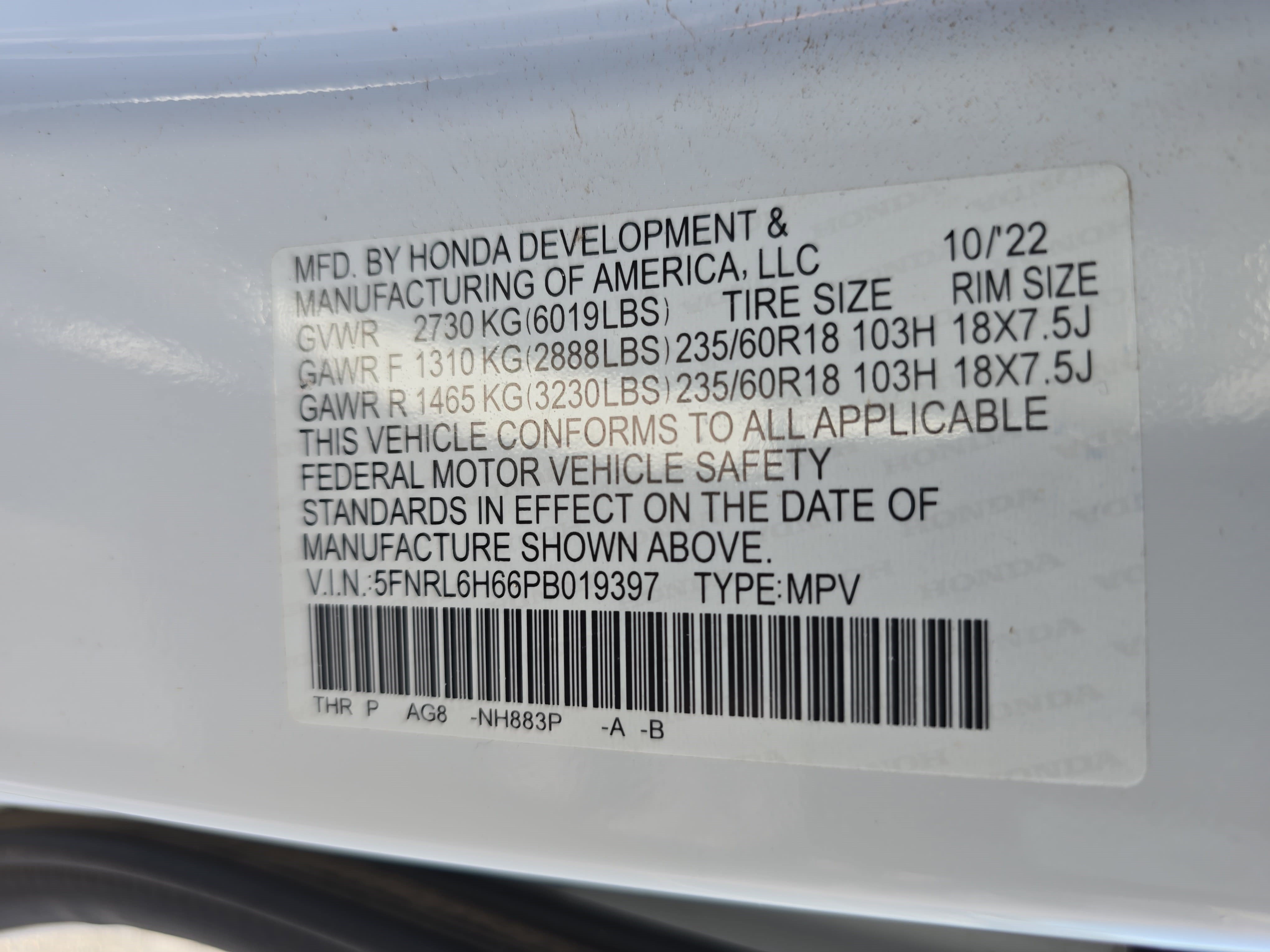 Used 2023 Honda Odyssey EX-L image 36