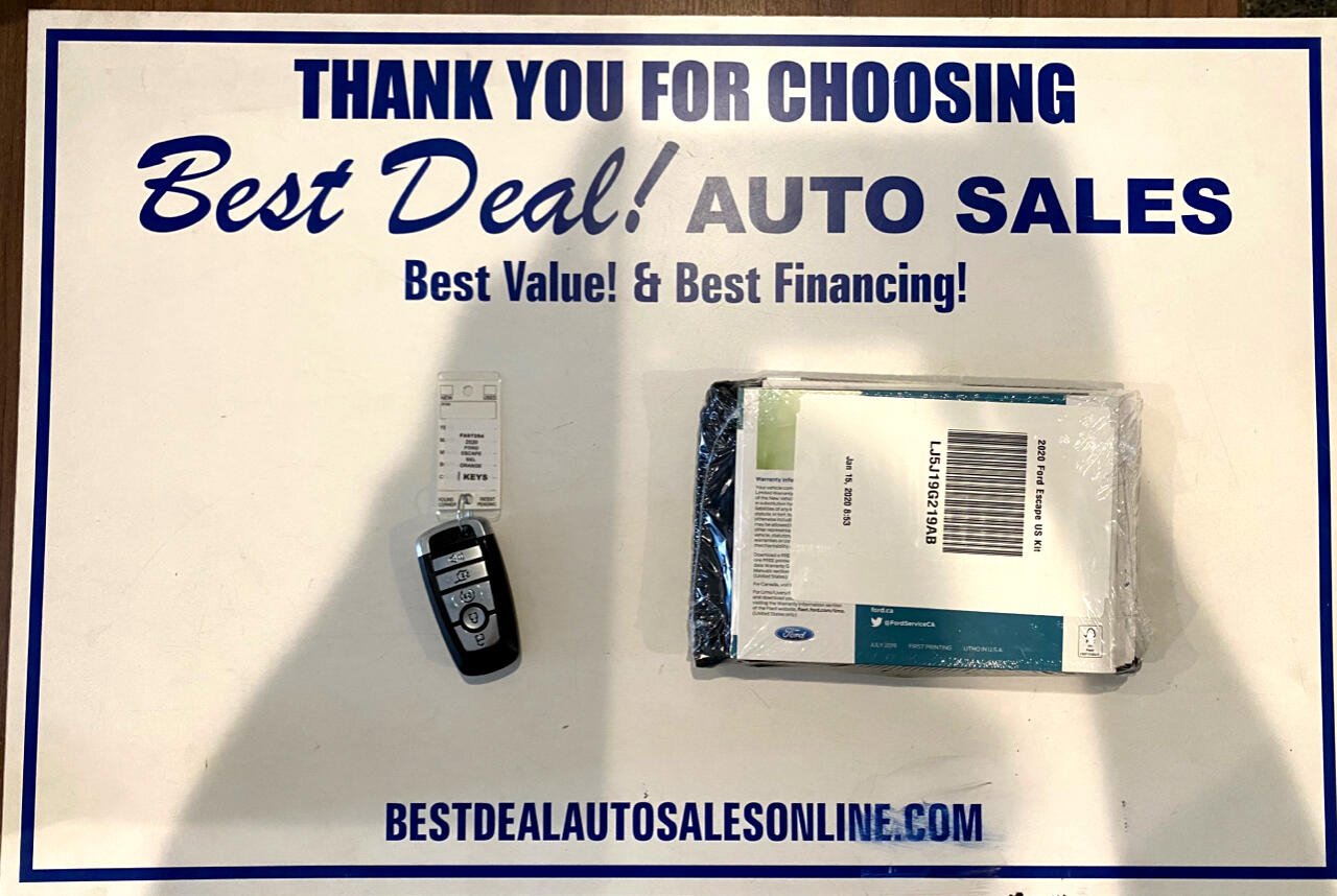 Used 2020 Ford Escape SEL image 33