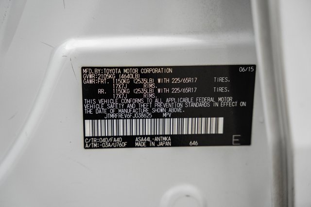 Used 2015 Toyota RAV4 XLE image 36