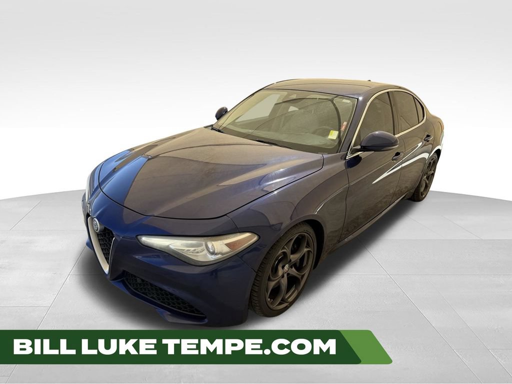Used 2017 Alfa Romeo Giulia Ti w/ TI Lusso Light Wood Package RWD image 1