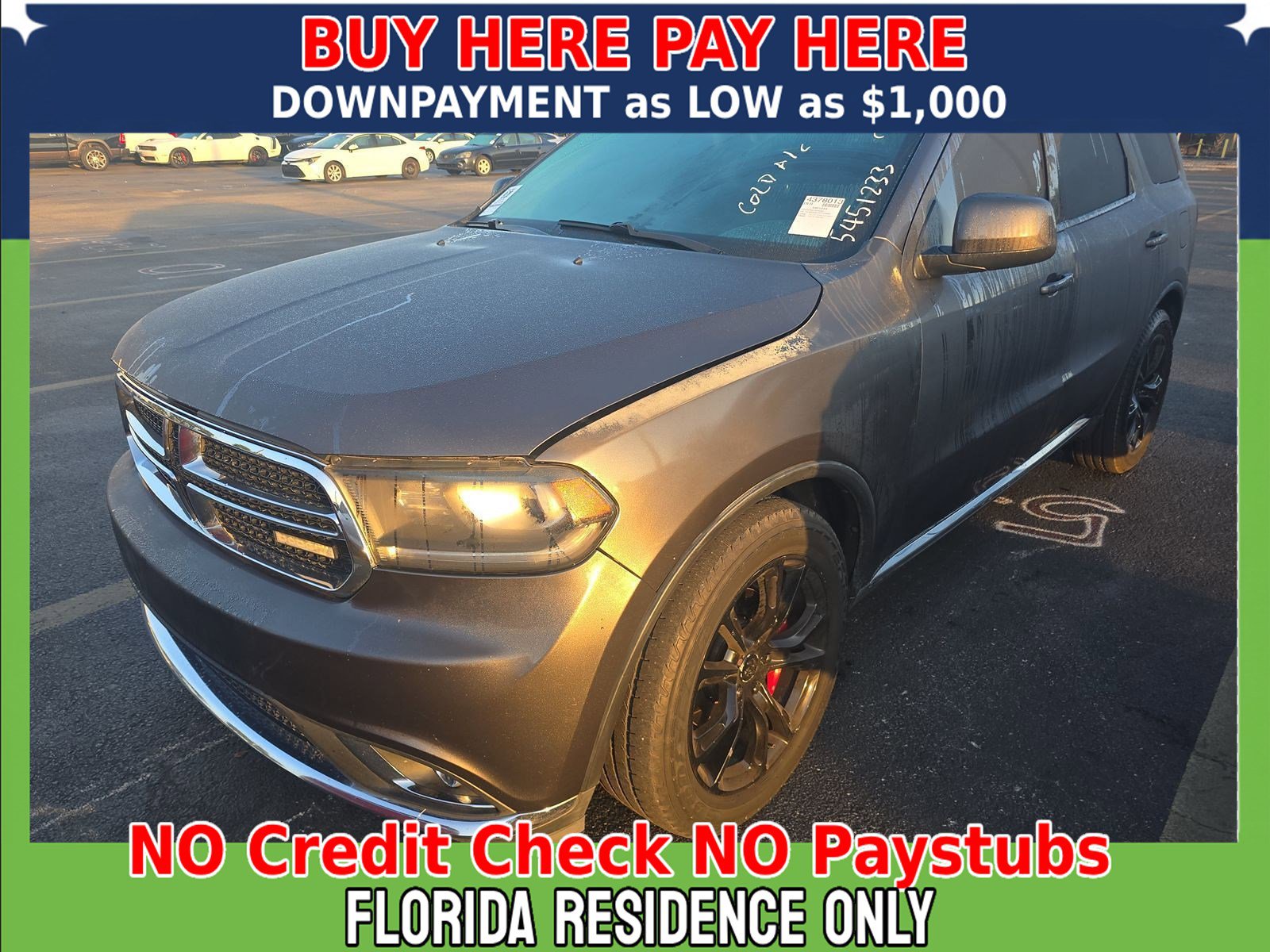 Used 2015 Dodge Durango SXT w/ Quick Order Package 23B RWD image 2