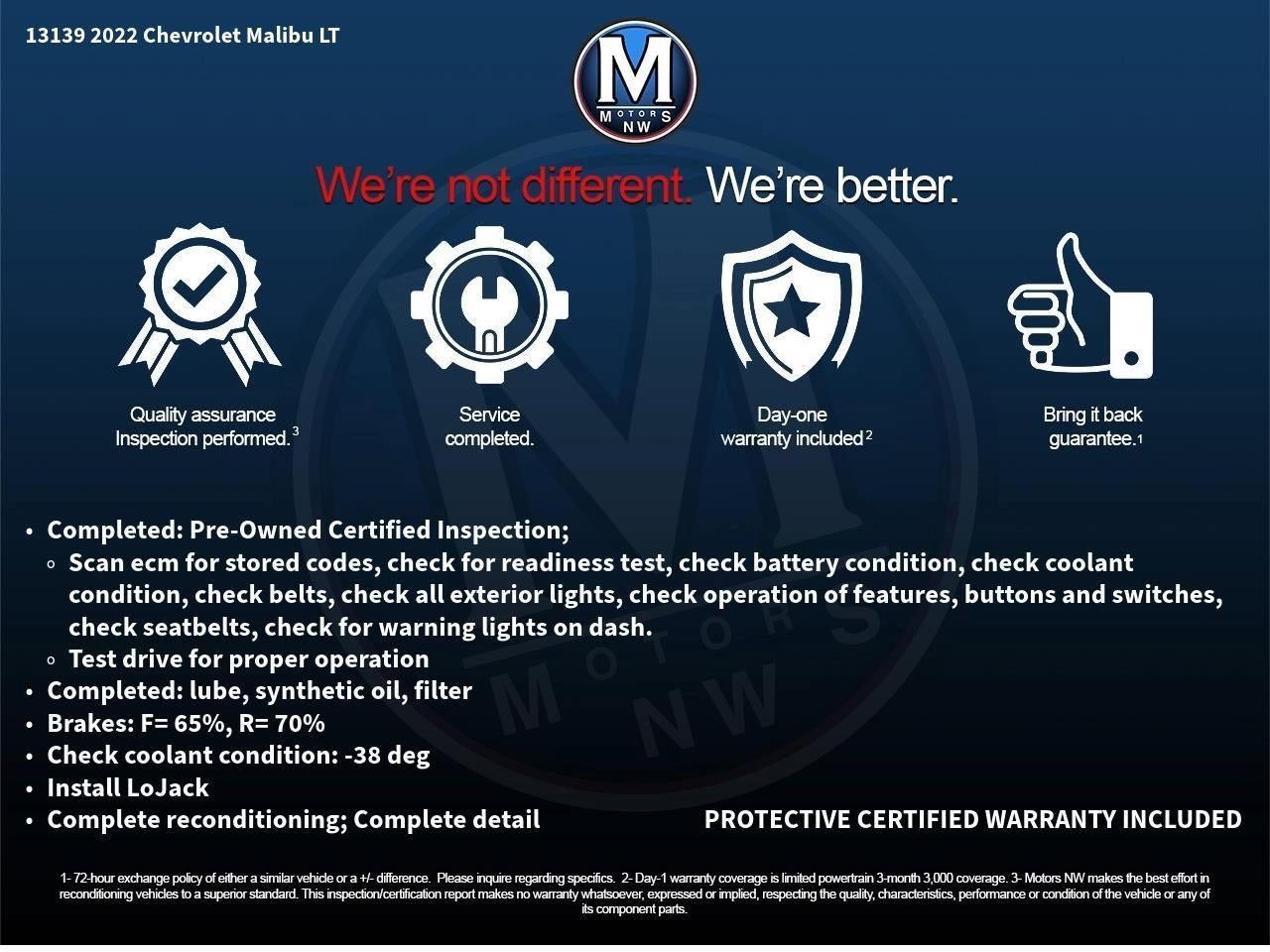 Used 2022 Chevrolet Malibu LT image 2