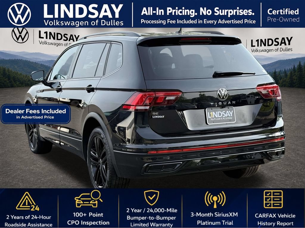 Certified 2022 Volkswagen Tiguan SE R-Line FWD image 5