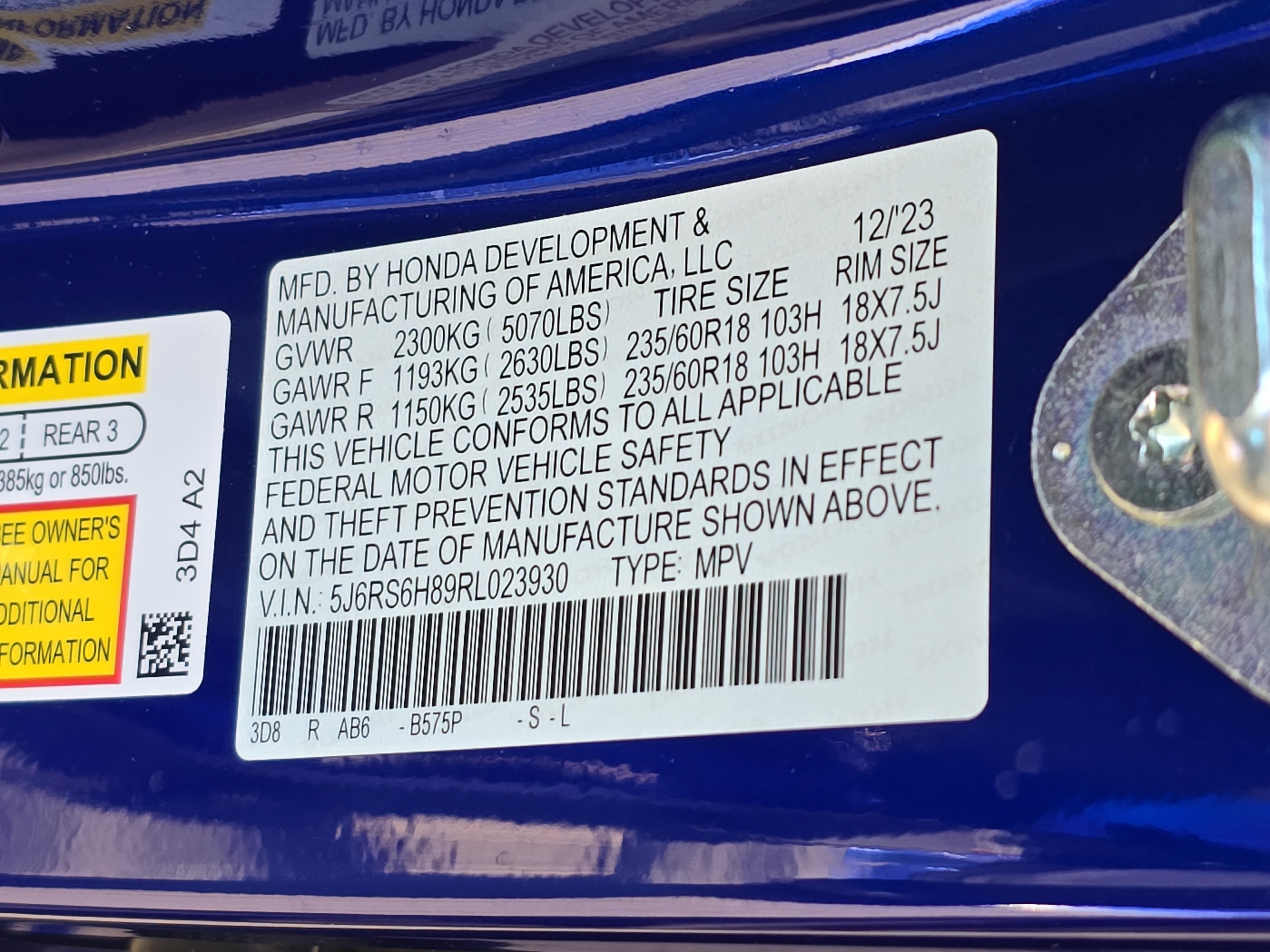 Certified 2024 Honda CR-V Sport-L image 36