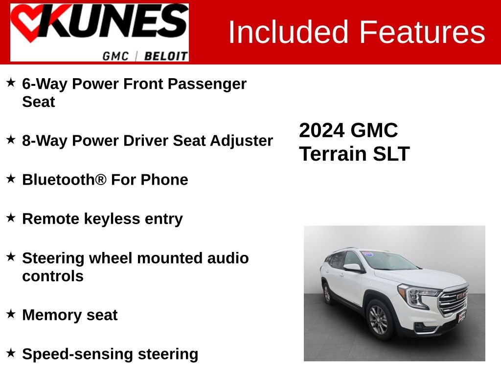 Used 2024 GMC Terrain SLT image 3