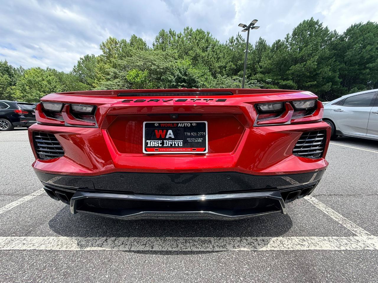 Used 2025 Chevrolet Corvette Stingray Preferred Cpe w/ Stealth Interior Trim Package RWD image 36