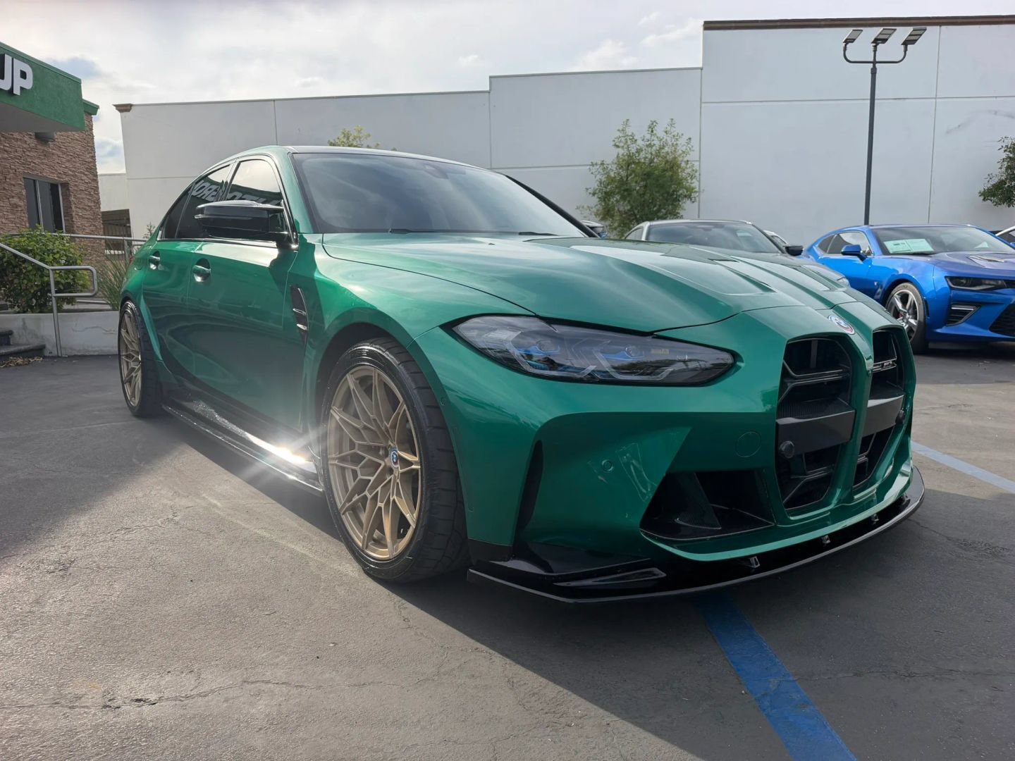 Used 2022 BMW M3 Competition w/ M Carbon Exterior Package RWD image 7