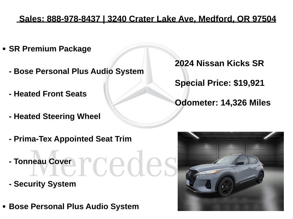 Used 2024 Nissan Kicks SR w/ SR Premium Package image 10