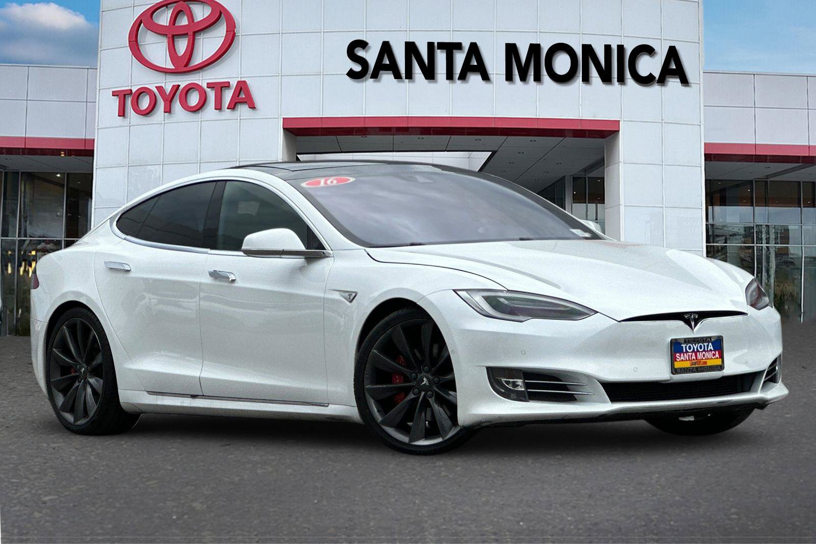 Used 2016 Tesla Model S 75D AWD/4WD image 2
