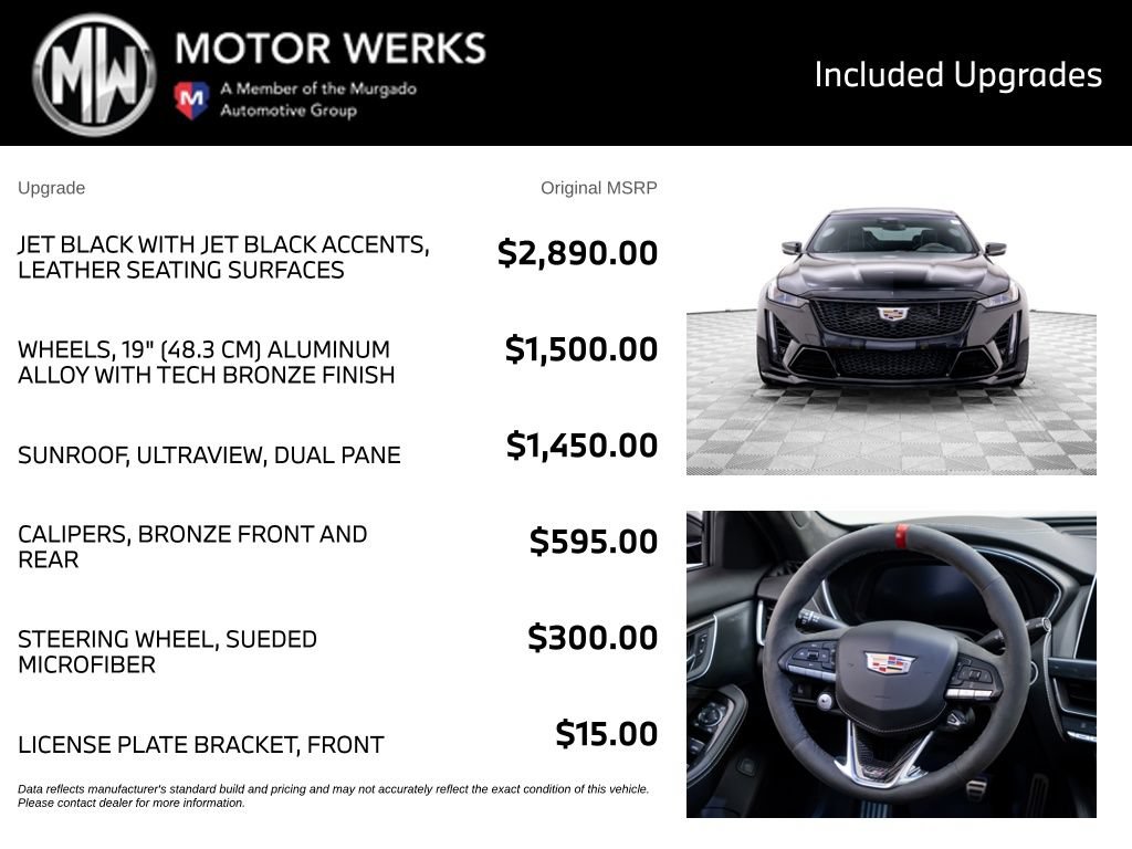 Used 2022 Cadillac CT5 V Blackwing RWD image 4