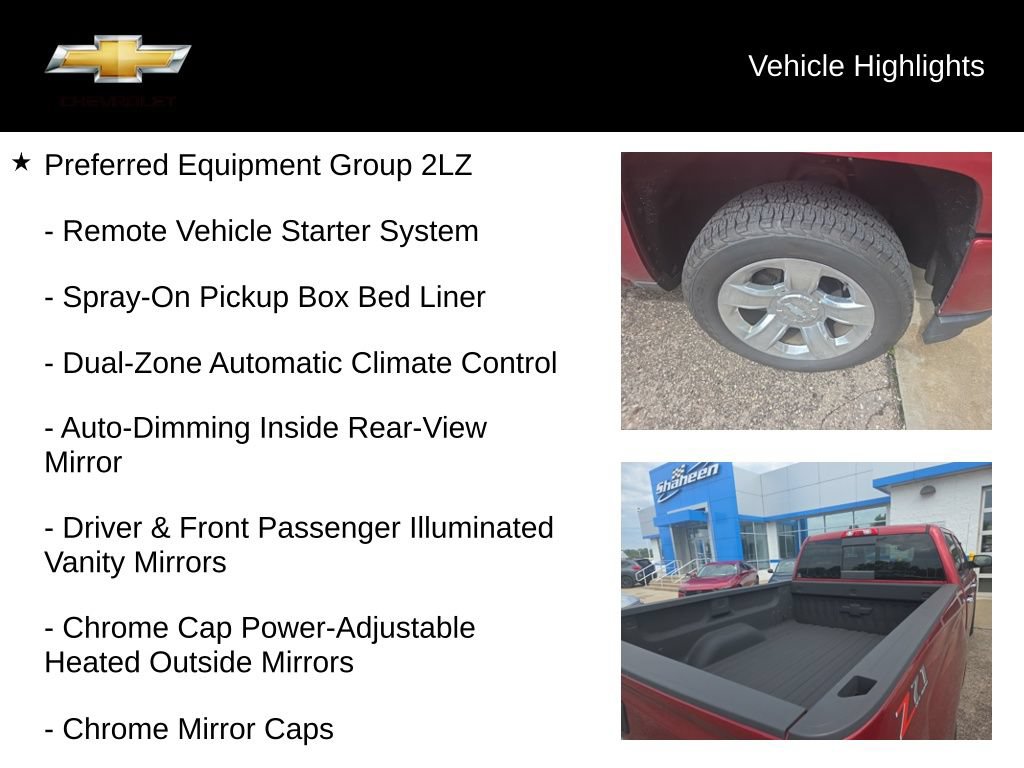Used 2018 Chevrolet Silverado 1500 LTZ Z71 w/ LTZ Plus Package AWD/4WD image 21