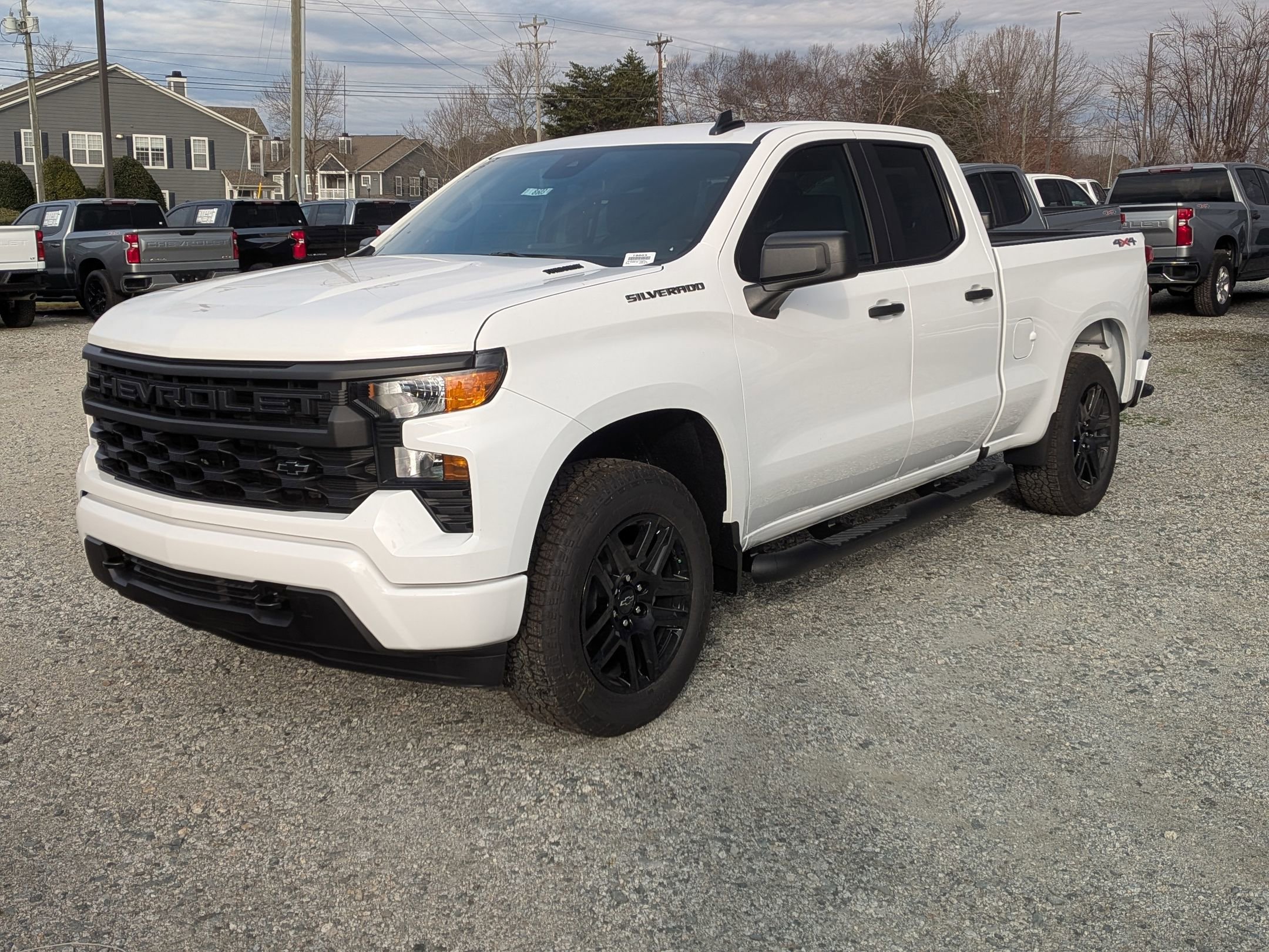 New 2026 Chevrolet Silverado 1500 Custom w/ Turbomax Blackout Package image 3