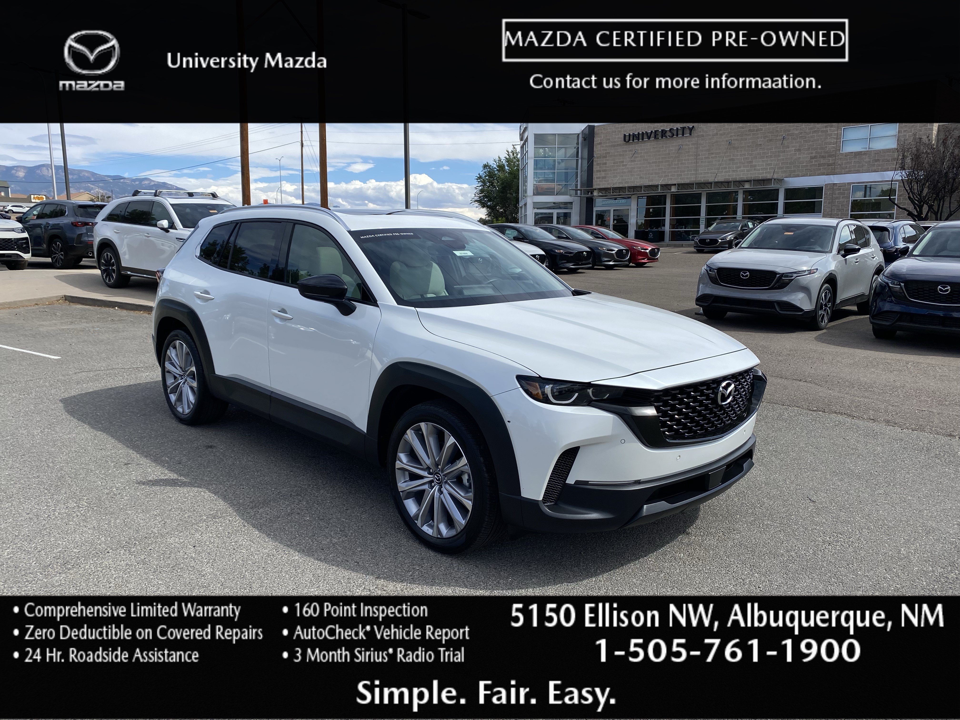 Certified 2026 MAZDA CX-50 AWD 2.5 S w/ Weather Package