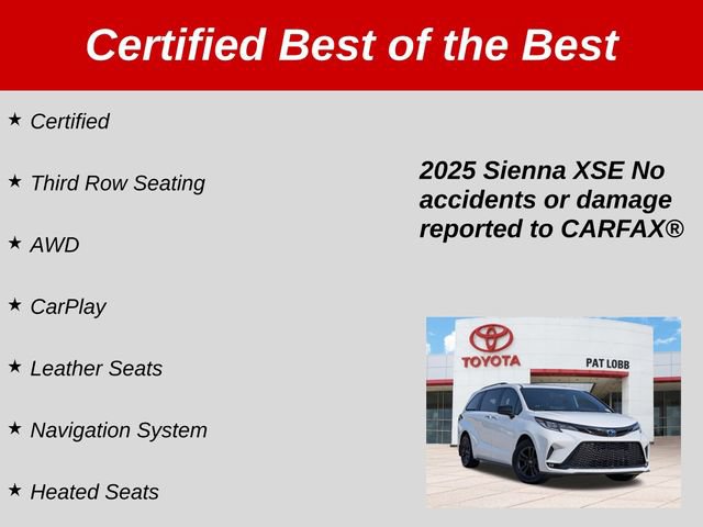 Used 2025 Toyota Sienna XSE w/ XSE Plus Package AWD/4WD image 40