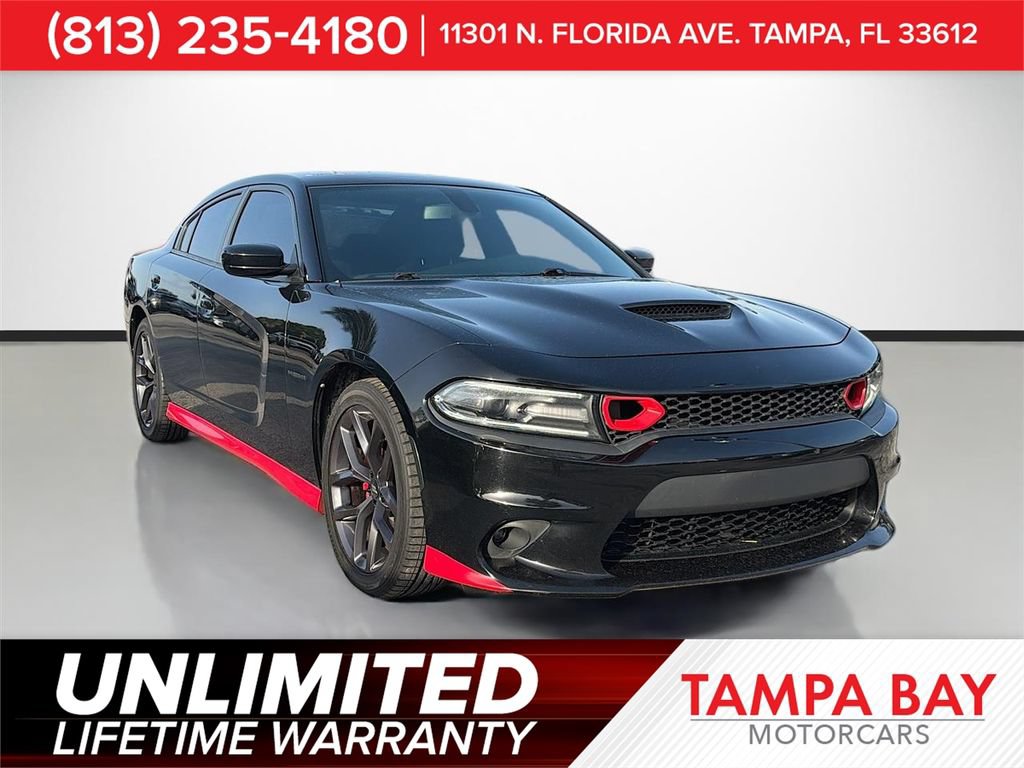 Used 2020 Dodge Charger R/T w/ Blacktop Package RWD image 1