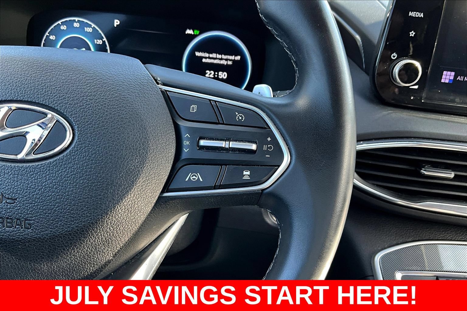 Used 2022 Hyundai Santa Fe Blue w/ Cargo Package AWD/4WD image 15