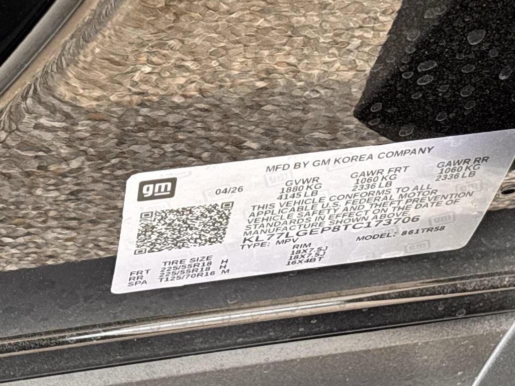 New 2026 Chevrolet Trax RS FWD image 20