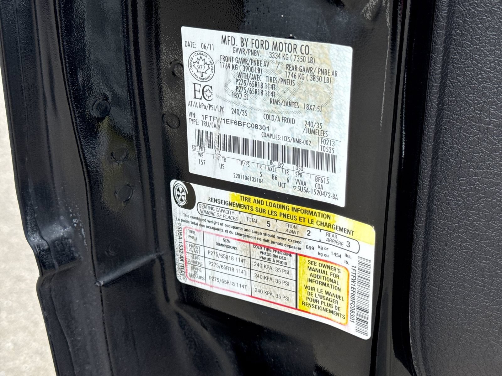 Used 2011 Ford F150 XLT w/ XTR Pkg AWD/4WD image 34
