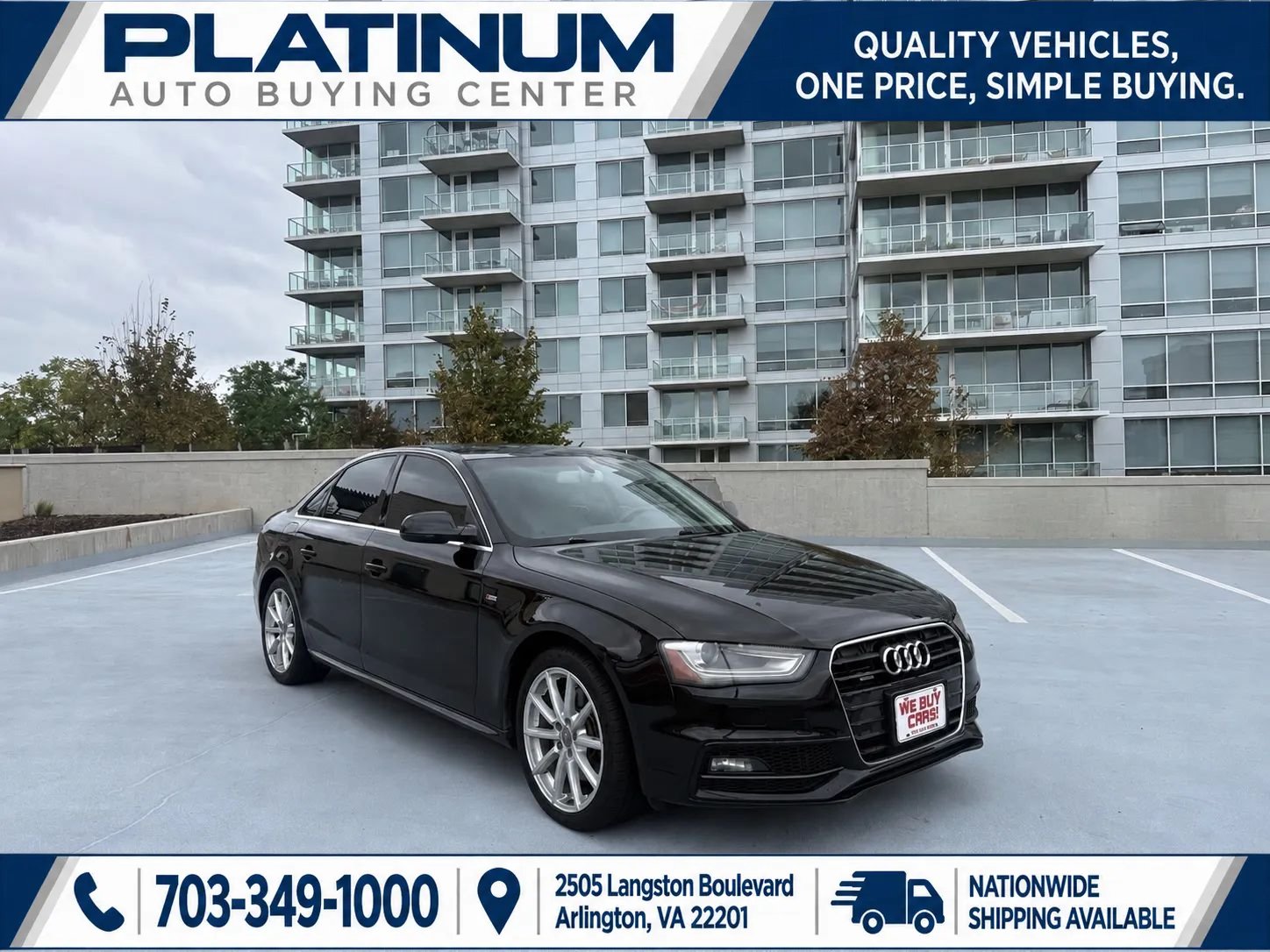 Used 2016 Audi A4 2.0T Premium Plus w/ Technology Package AWD/4WD image 1
