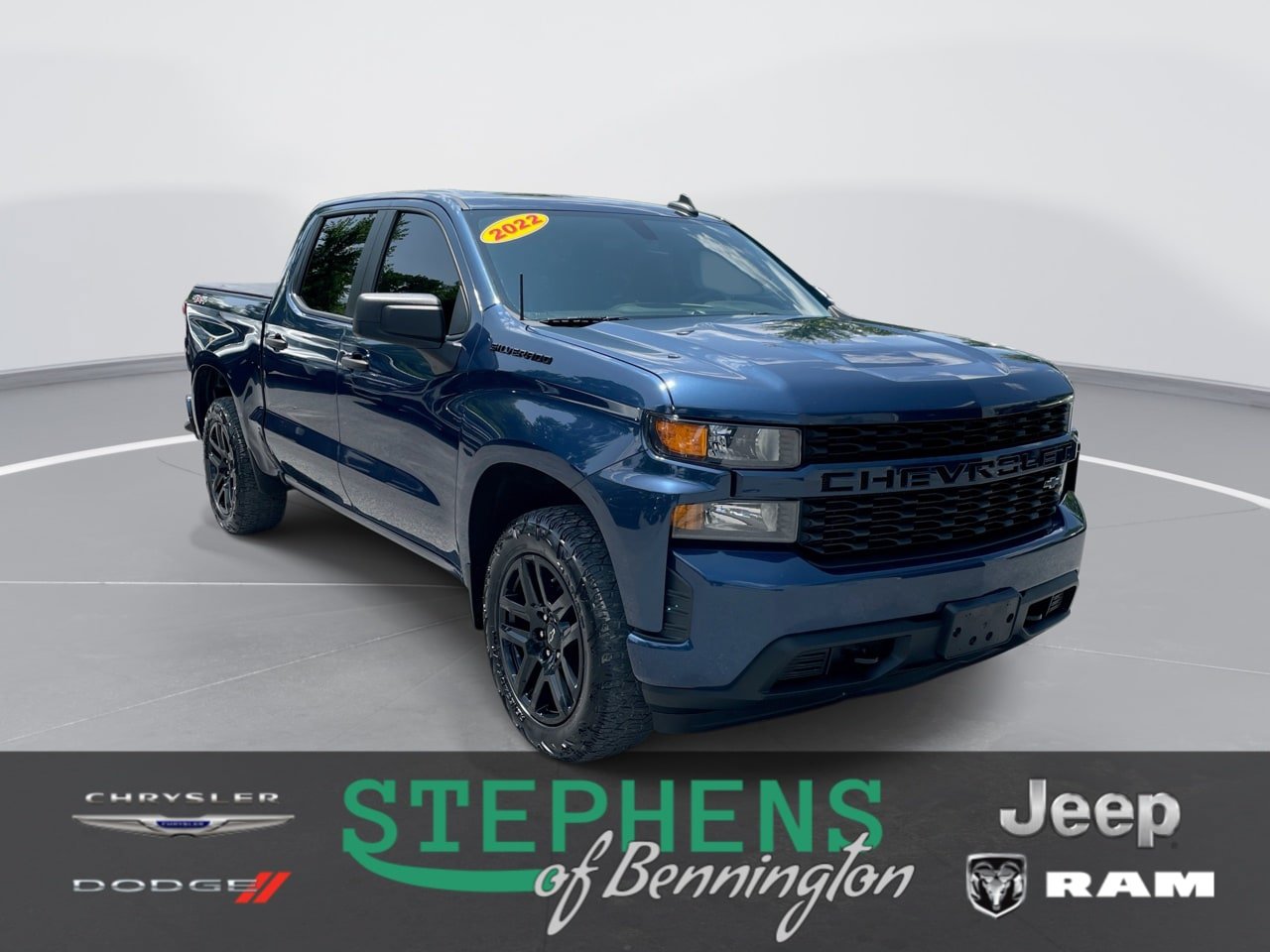 Used 2022 Chevrolet Silverado 1500 Custom w/ LPO, Blackout Package