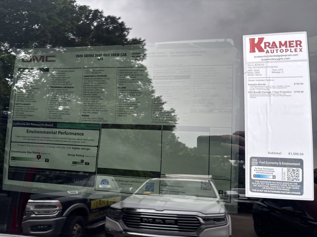 New 2026 GMC Sierra 2500 AT4 w/ Technology Package AWD/4WD image 35