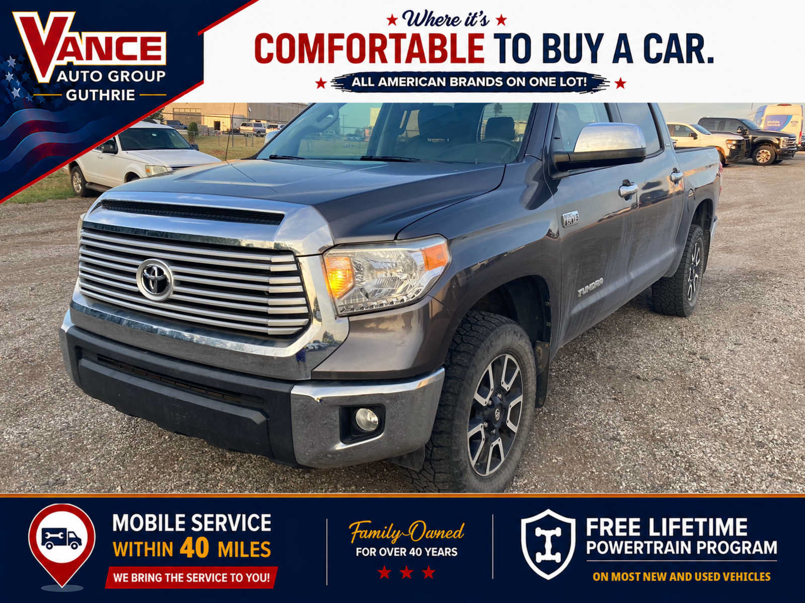 Used 2016 Toyota Tundra Limited w/ TRD Off Road Package AWD/4WD image 1