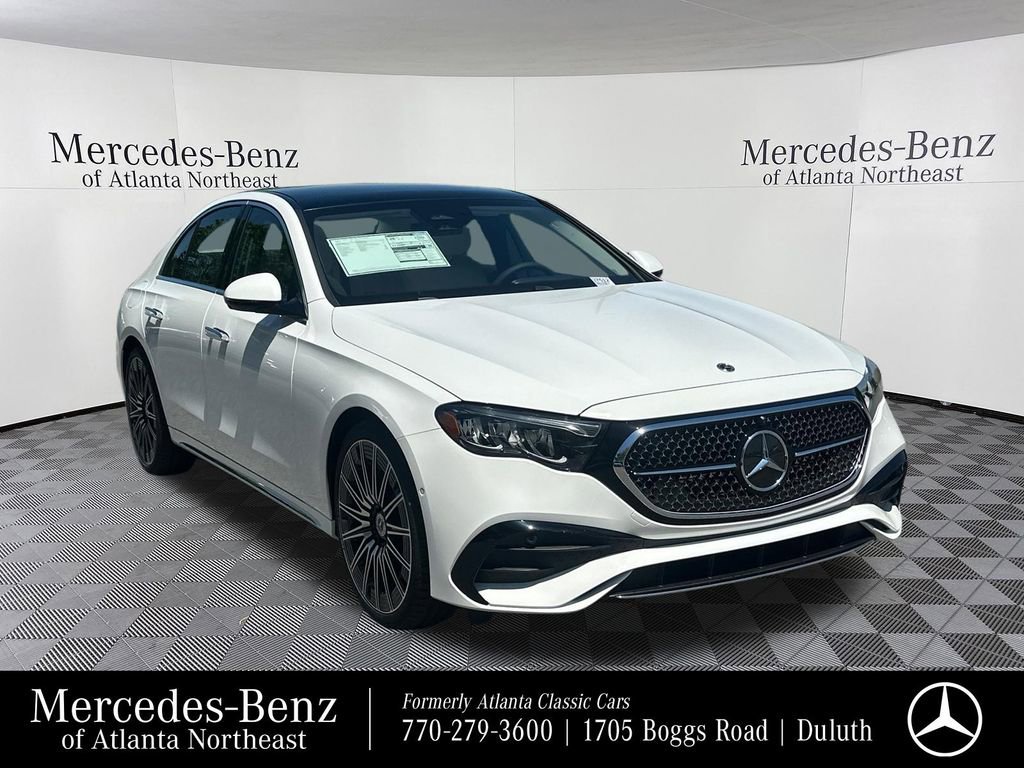 New 2026 Mercedes-Benz E 450 4MATIC Sedan image 1