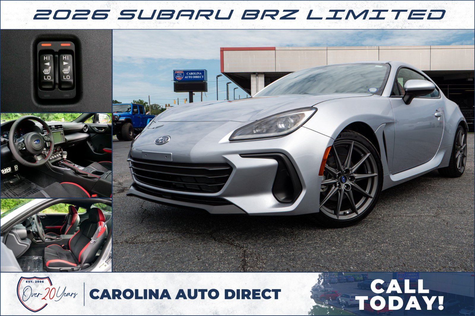Used 2026 Subaru BRZ Limited RWD image 1
