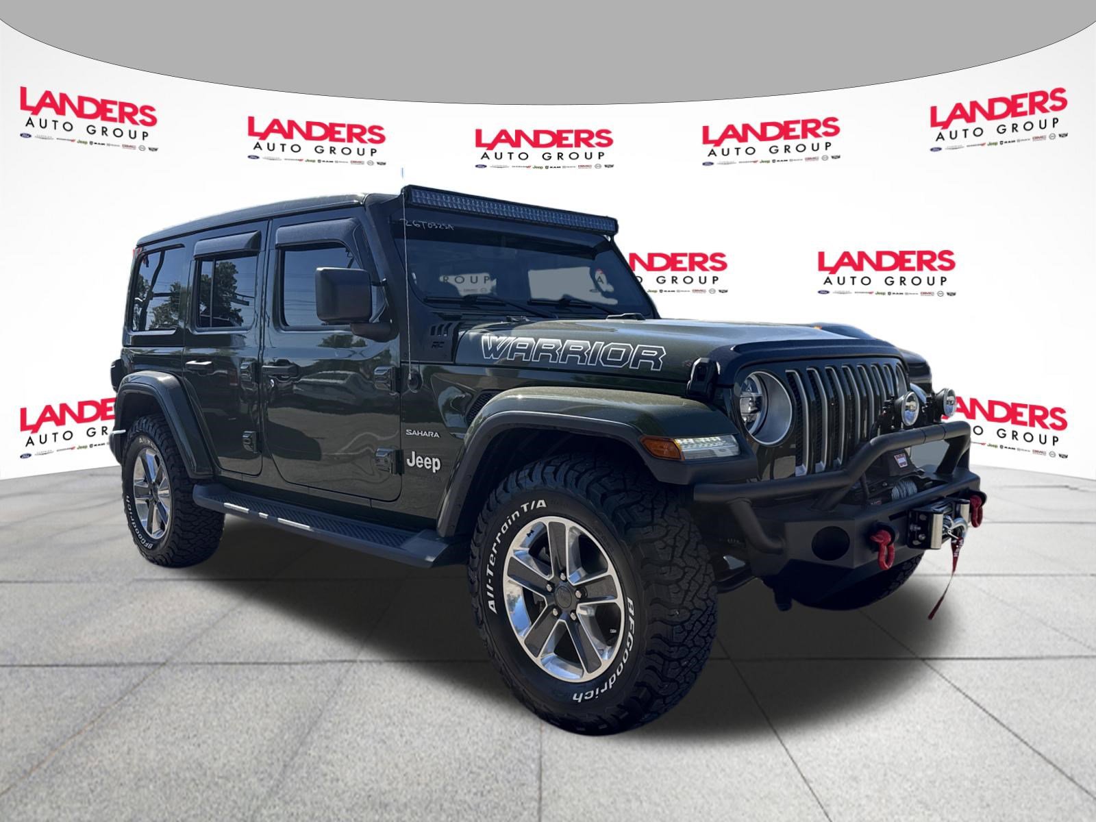Used 2021 Jeep Wrangler Unlimited Sahara AWD/4WD image 1