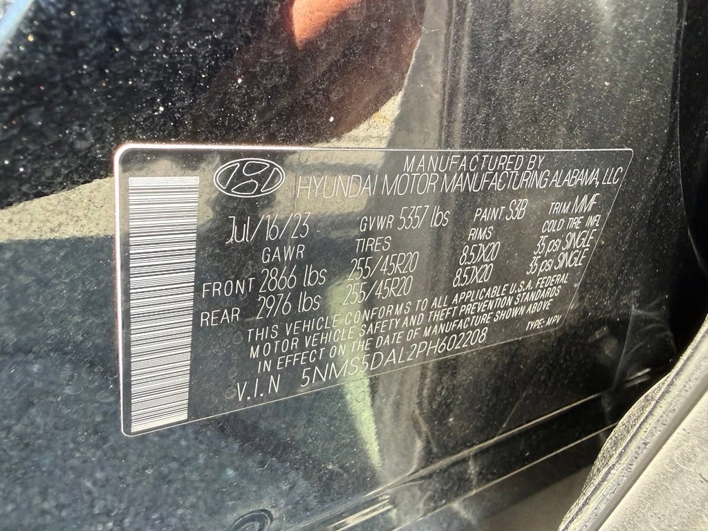 Certified 2023 Hyundai Santa Fe Calligraphy AWD/4WD image 40