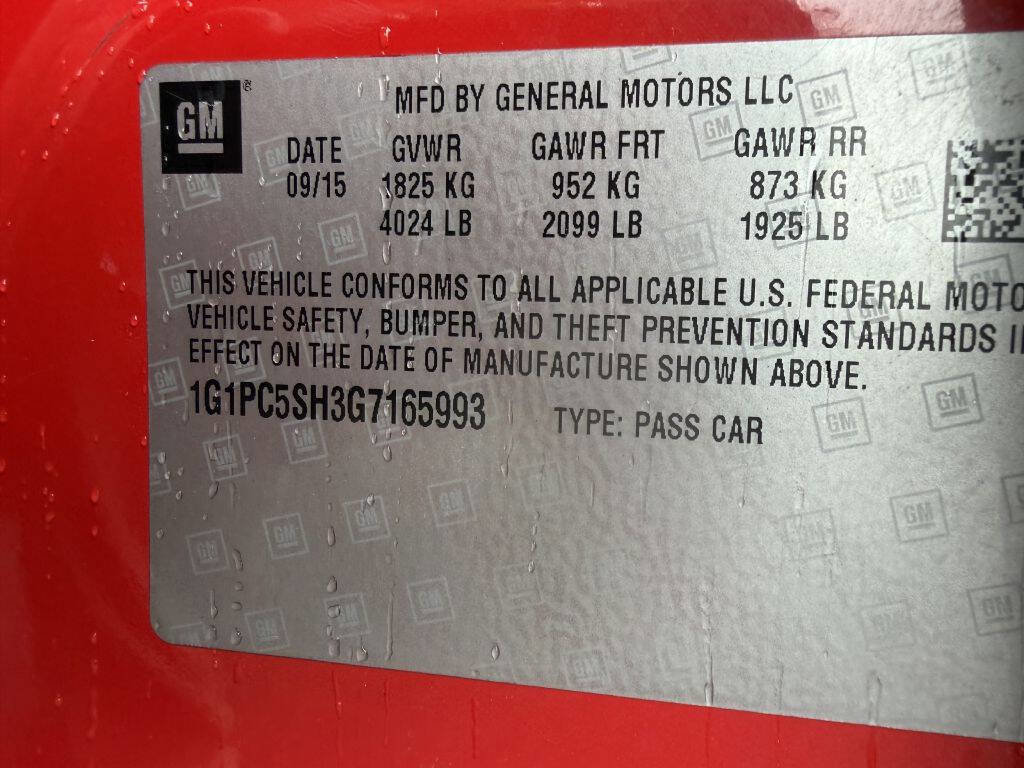 Used 2016 Chevrolet Cruze LS FWD image 25