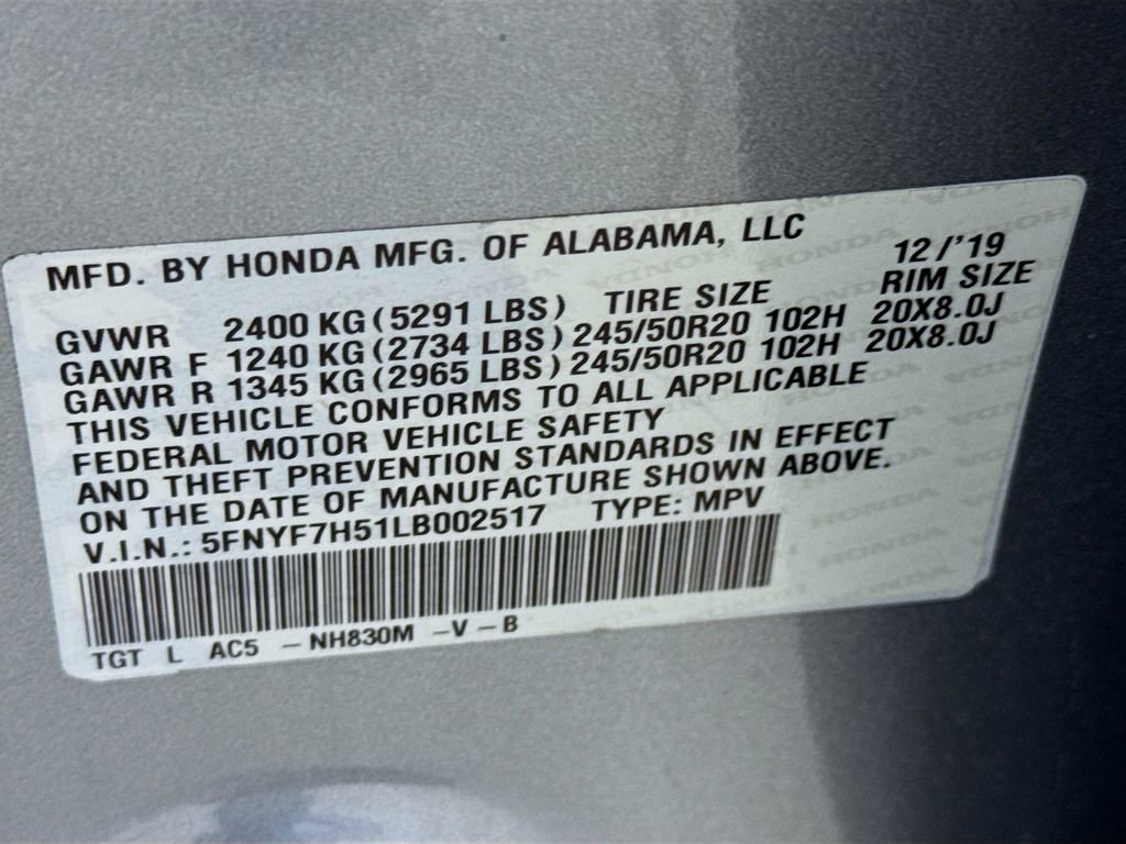Used 2020 Honda Passport EX-L image 42