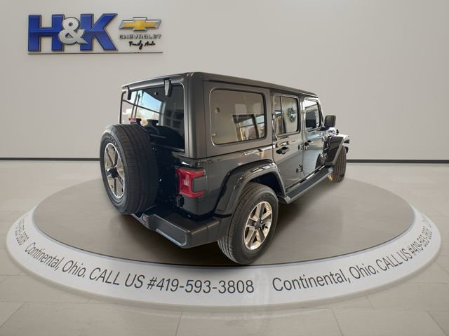 Used 2021 Jeep Wrangler Unlimited Sahara w/ Uconnect 4C Nav & Sound Group image 4