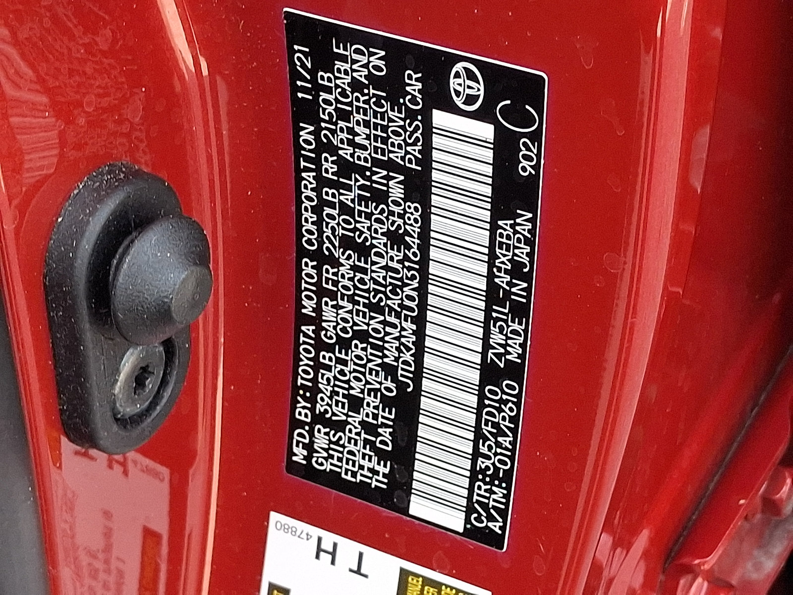 Used 2022 Toyota Prius LE FWD image 26