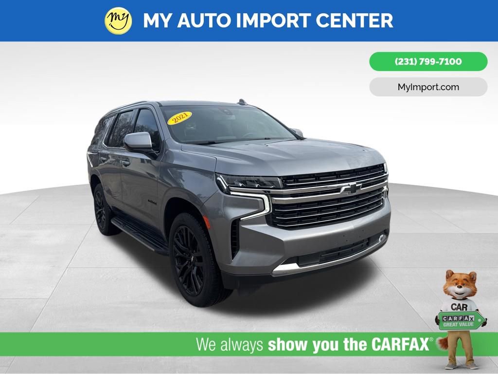 Used 2021 Chevrolet Tahoe LT w/ Rear Media and Nav Package
