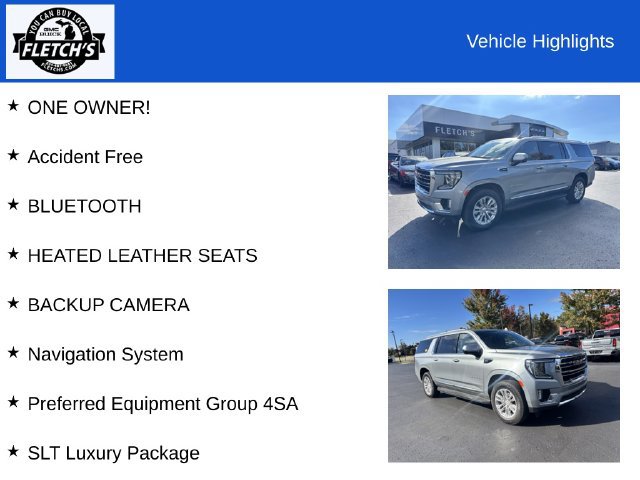 Used 2024 GMC Yukon XL SLT w/ SLT Luxury Package AWD/4WD image 2
