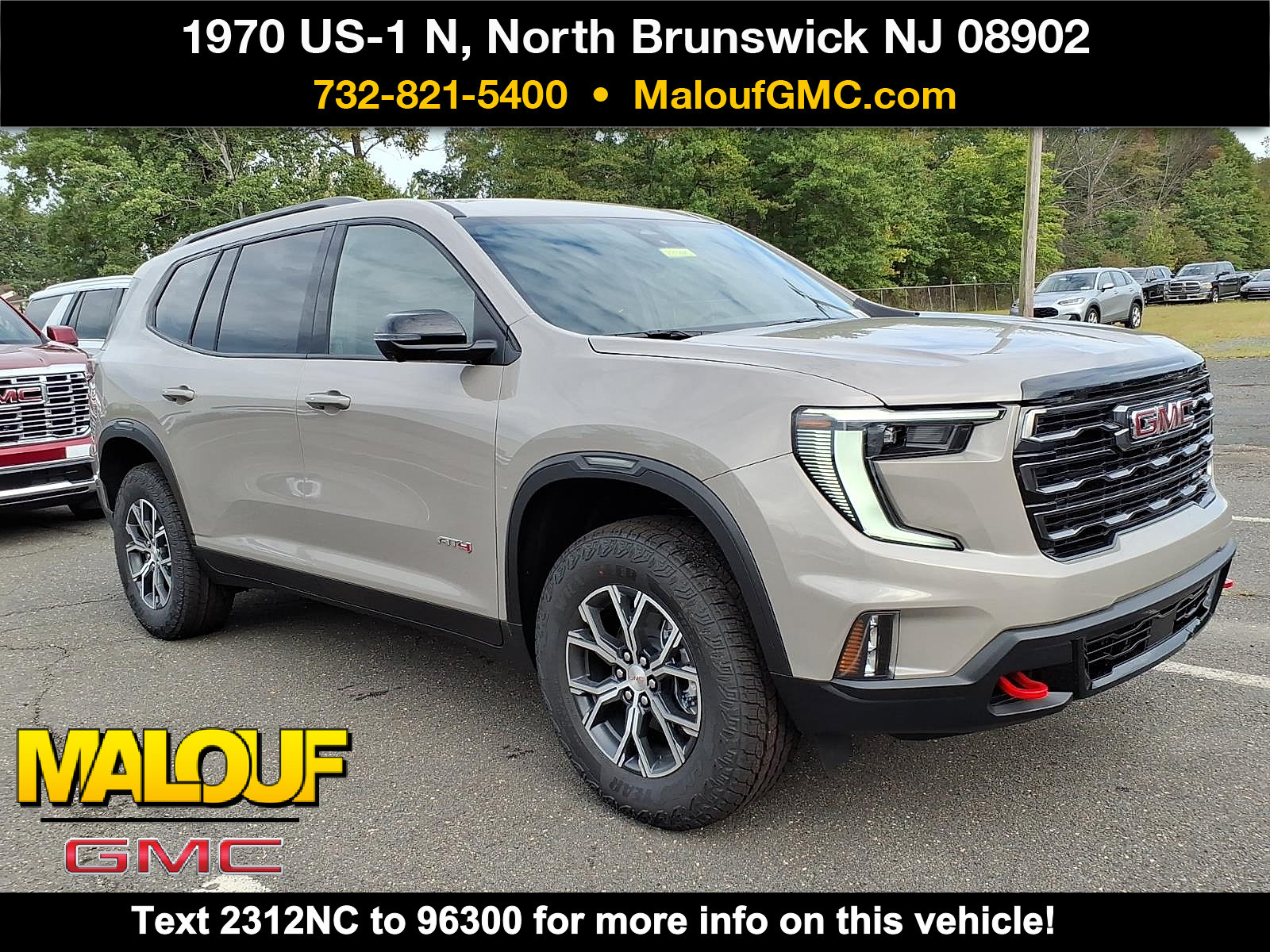 New 2027 GMC Acadia AT4 w/ Luxury Package