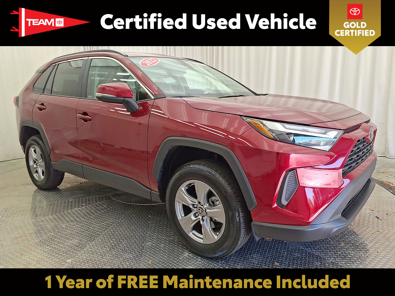 Certified 2022 Toyota RAV4 XLE