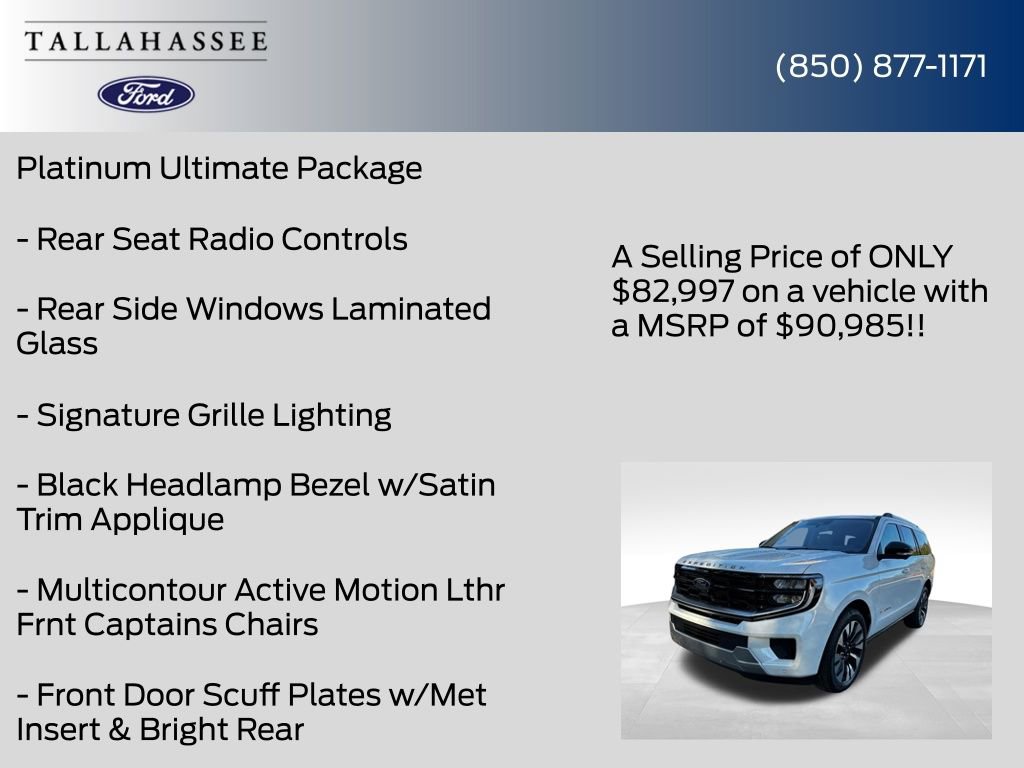 New 2025 Ford Expedition Platinum w/ Platinum Ultimate Package image 24