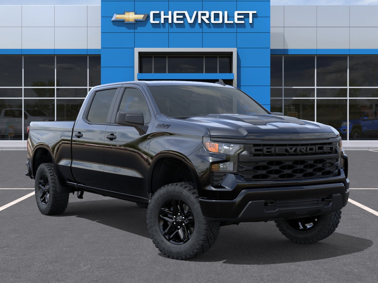New 2026 Chevrolet Silverado 1500 Custom Trail Boss w/ Midnight Edition AWD/4WD image 31