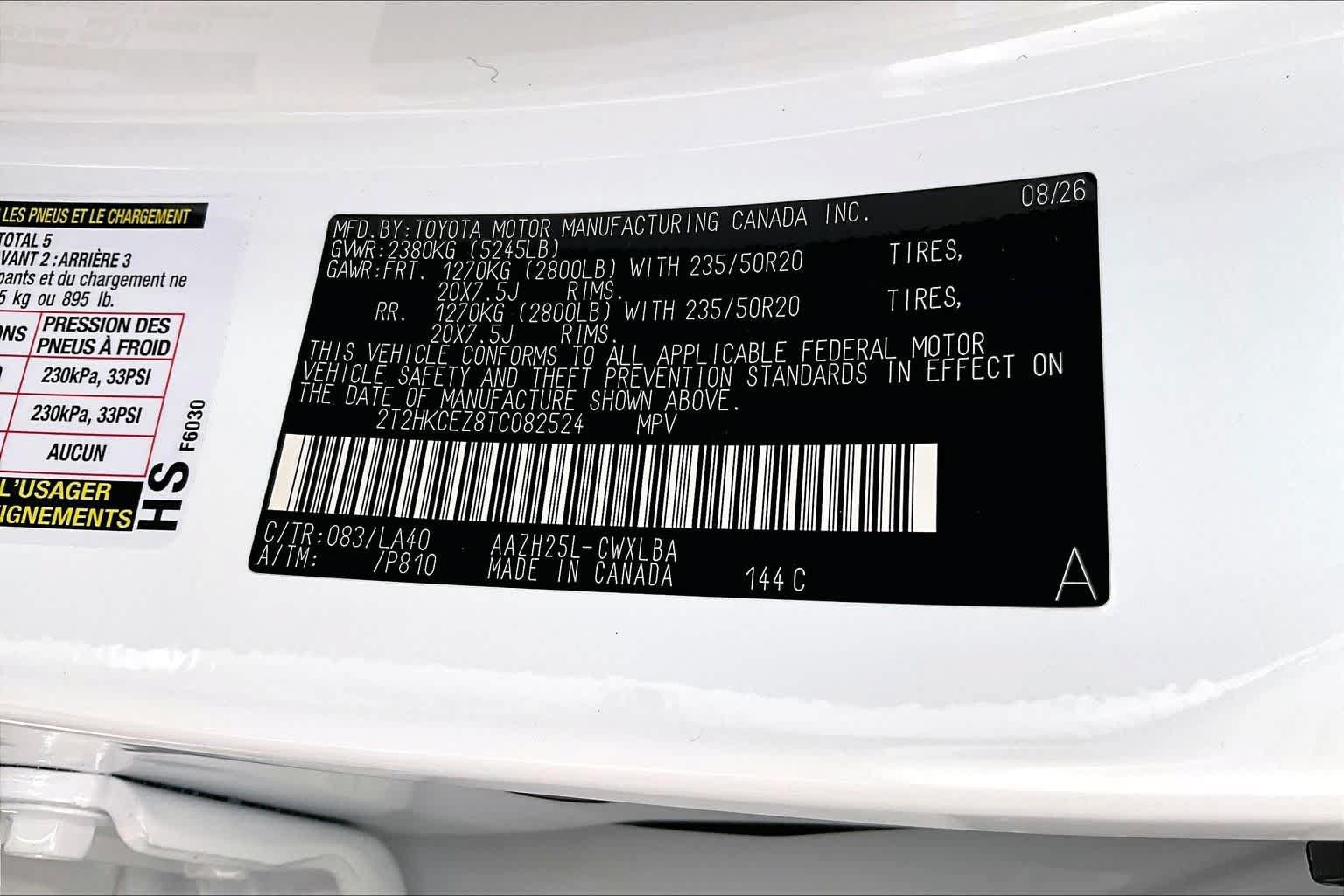 New 2026 Lexus NX 350 AWD w/ Accessory Package (2T) image 21