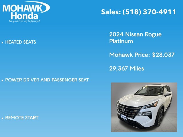 Used 2024 Nissan Rogue Platinum w/ Platinum Premium Package AWD/4WD image 14